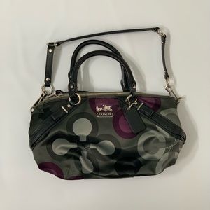 Coach Monogram Satchel Purse